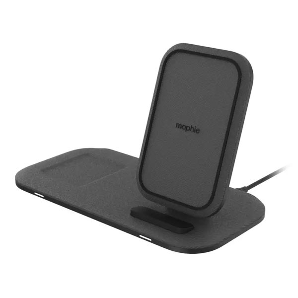 Mophie Wireless Charging Stand+ Charge Up to 3 Devices 15W Output - POP Phones, New Zealand