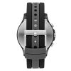 Armani Exchange Chronograph Black and Gray Silicone Men's Watch (AX2447)