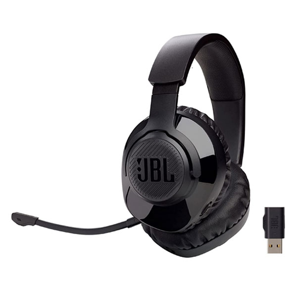 JBL Free WFH Wireless Over-the-ear Stereo Headphones - Black