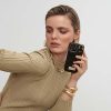 Ideal of Sweden Black Croco Case (Suits iPhone 14/14 Plus)