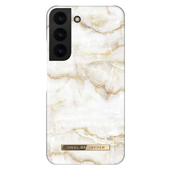 Ideal of Sweden Golden Pearl Marble Case (Suits Samsung Galaxy S22 Plus)