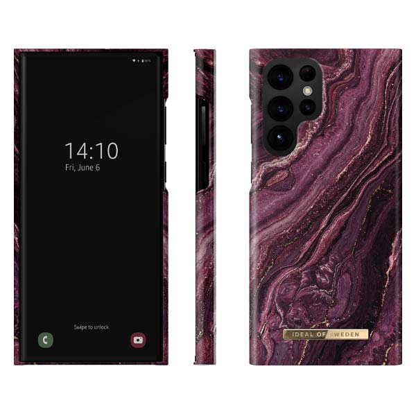 Ideal of Sweden Golden Plum Case (Suits Samsung Galaxy S22 Ultra)