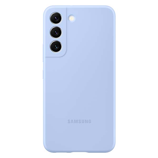 Samsung Silicone Cover (Suits Galaxy S22/S22+) - Arctic Blue