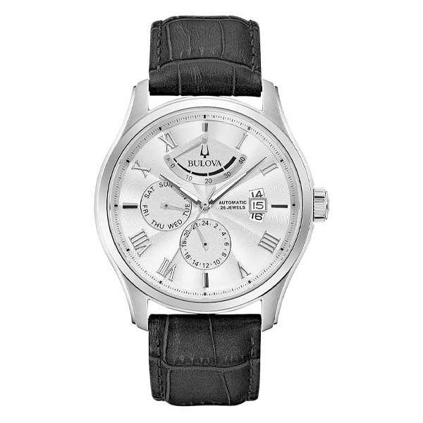 Bulova Silver Dial Classic Automati Men's Watch (96C141)