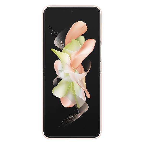 Samsung Flap Leather Cover (Suits Galaxy Z Flip4) - Peach