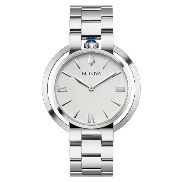 Bulova Rubaiyat Classic Stainless Steel Women's Watch (96L306)