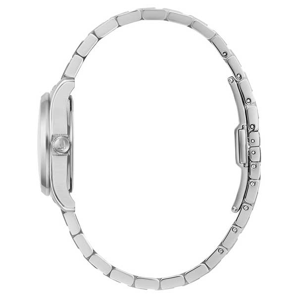 Bulova Silver Dial Classic Stainless Steel Women's Watch (96M162)