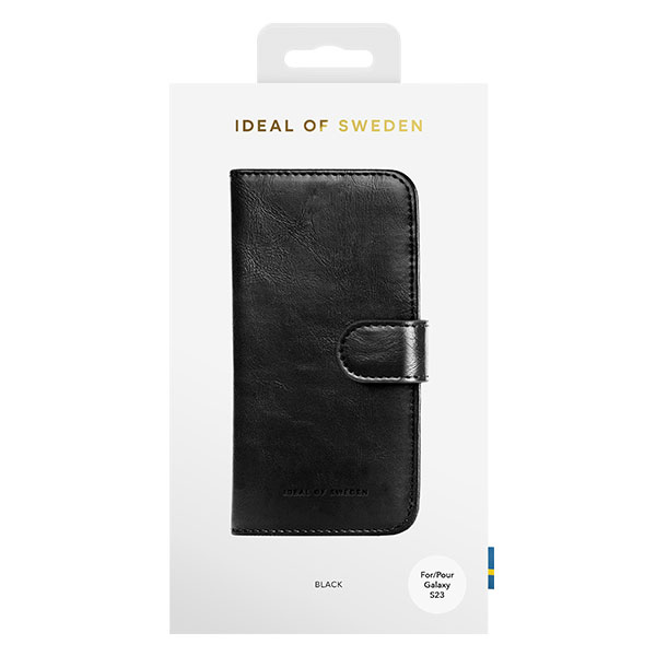Ideal of Sweden Magnet Wallet+ Case (Suits Galaxy S23/S23+) - Black