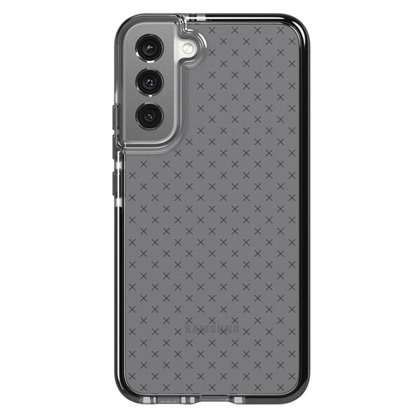 Tech21 Evo Check Case (Suits Samsung Galaxy S22+) - Smokey Black