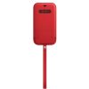 iPhone 12 Pro Max Leather Sleeve with MagSafe - Scarlet