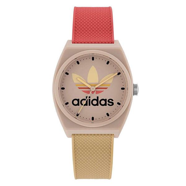 Adidas Street Project Two Watch (AOST23056) - Silicone Red Beige