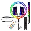 Vivitar 12" RGB LED Professional Ring Light - Black