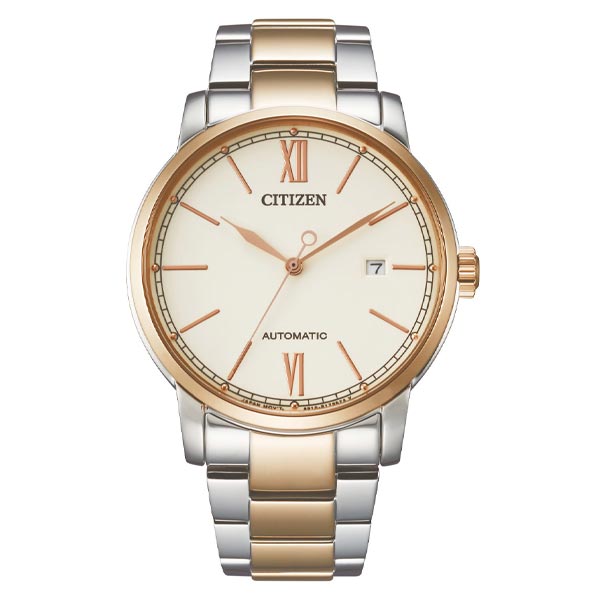 Citizen Automatic Beige Dial Mechanical Men's Watch (NJ0136-81A)