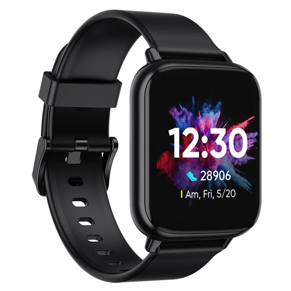 DIZO Watch 2 Waterproof with Heart Rate Monitor - Black - POP Phones, New Zealand