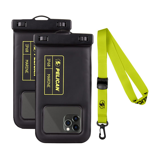 Pelican Waterproof Marine Floating Pouch - Black lime